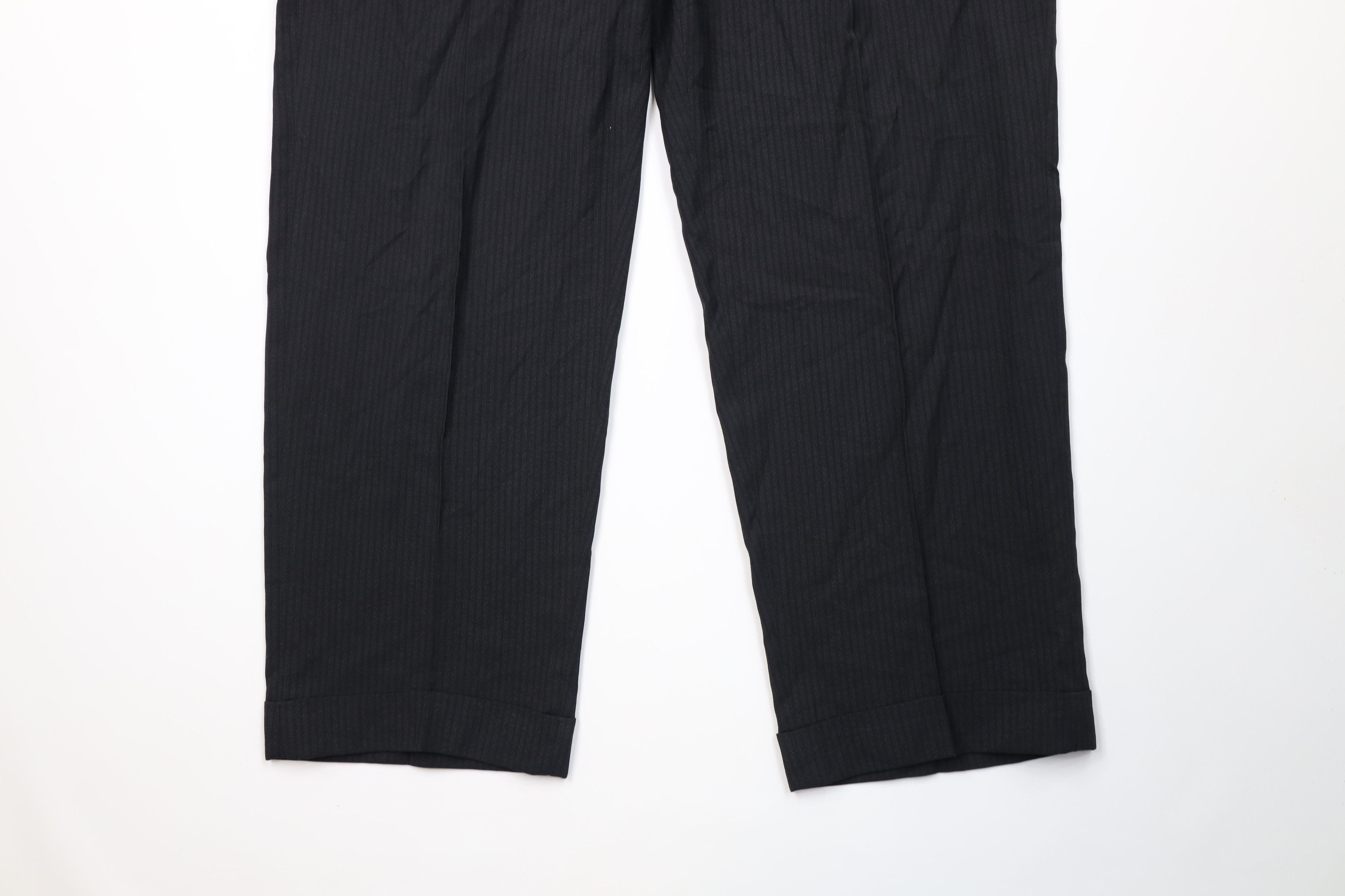 Vintage Vintage 50s Rockabilly Gabardine Wide Leg Chino Pants Size US 38 / EU 54 - 4 Thumbnail