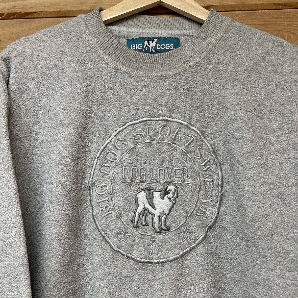 Big Dogs Vintage 2000s Big Dogs Fleece Crewneck Sweatshirt Size US M / EU 48-50 / 2 - 3 Thumbnail