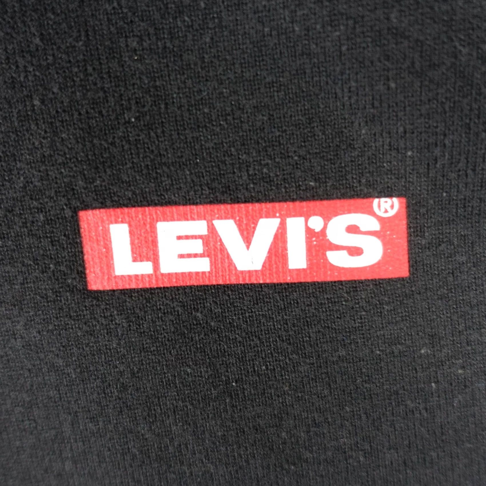 Levi's Levi's Star Wars Hoodie Mens Small Black Pullover Sweatshirt Droids RD D2 Graphic Print Pockets Crewneck Front Logo Size US S / EU 44-46 / 1 - 2 Thumbnail