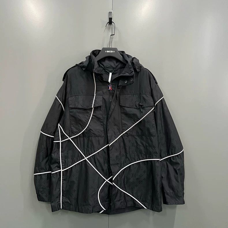 Louis Vuitton LOUIS VUITTON Stormtrooper jacket with dark stripes and ful Size US M / EU 48-50 / 2 - 1 Thumbnail