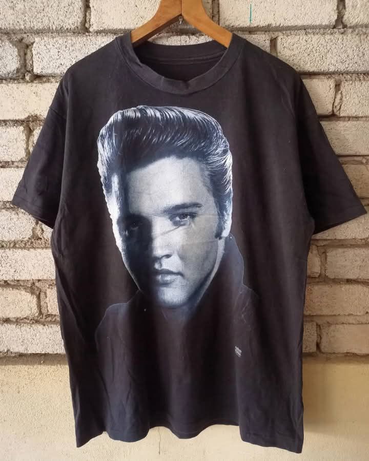 Band Tees × Vintage Vintage Elvis Presley 90s Size US L / EU 52-54 / 3 - 1 Thumbnail