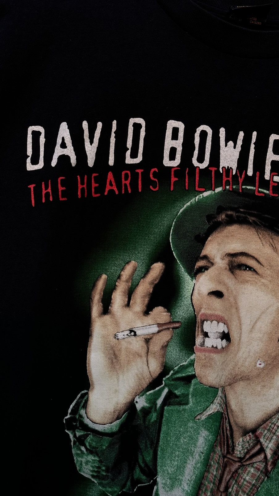 Band Tees × Vintage 1995 Vintage David Bowie The Hearts Felthy Lesson T-Shirt Size US XL / EU 56 / 4 - 5 Thumbnail