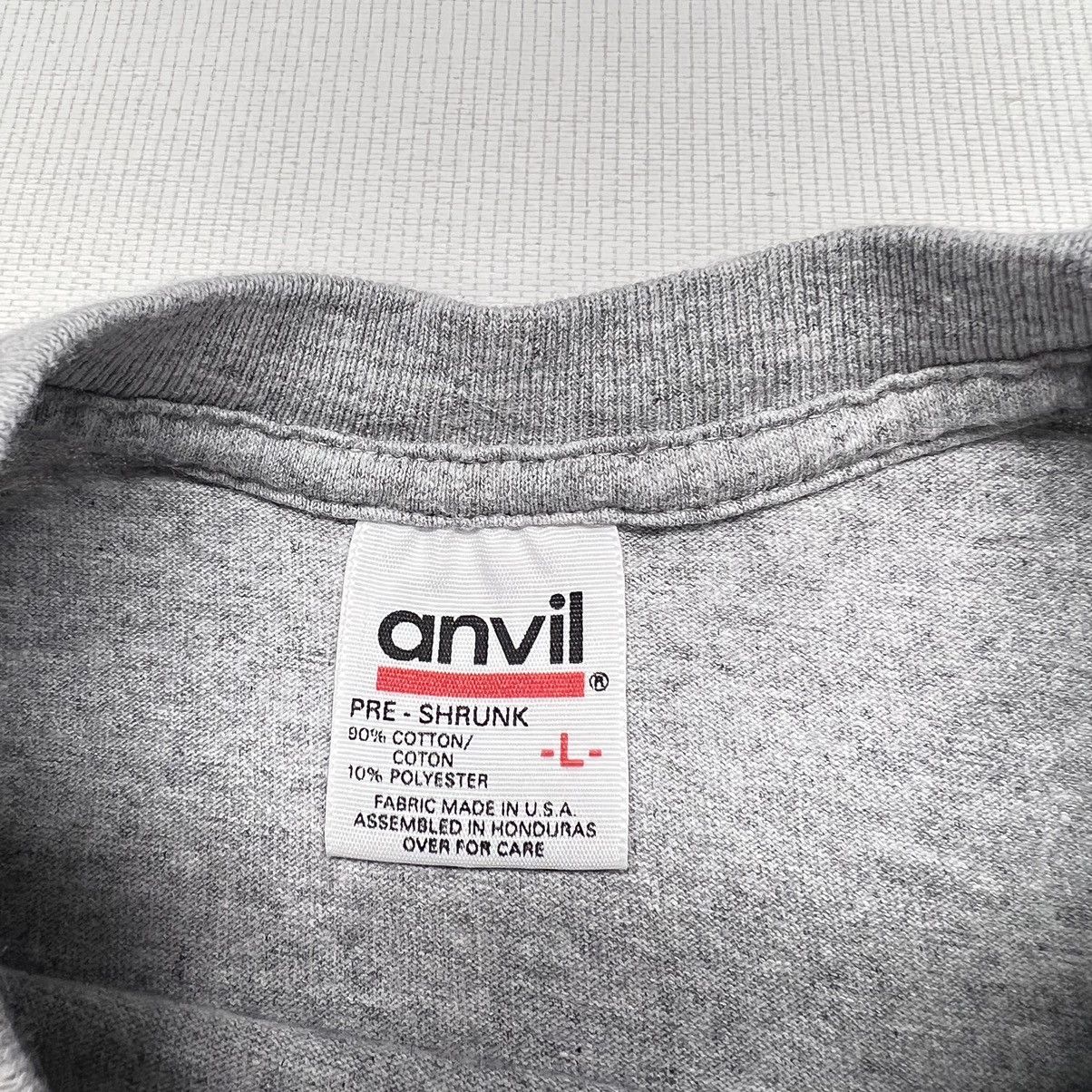 Anvil × Vintage VTG Police Car Tee Shirt Anvil Single Stitch Double Sided Size US L / EU 52-54 / 3 - 8 Thumbnail
