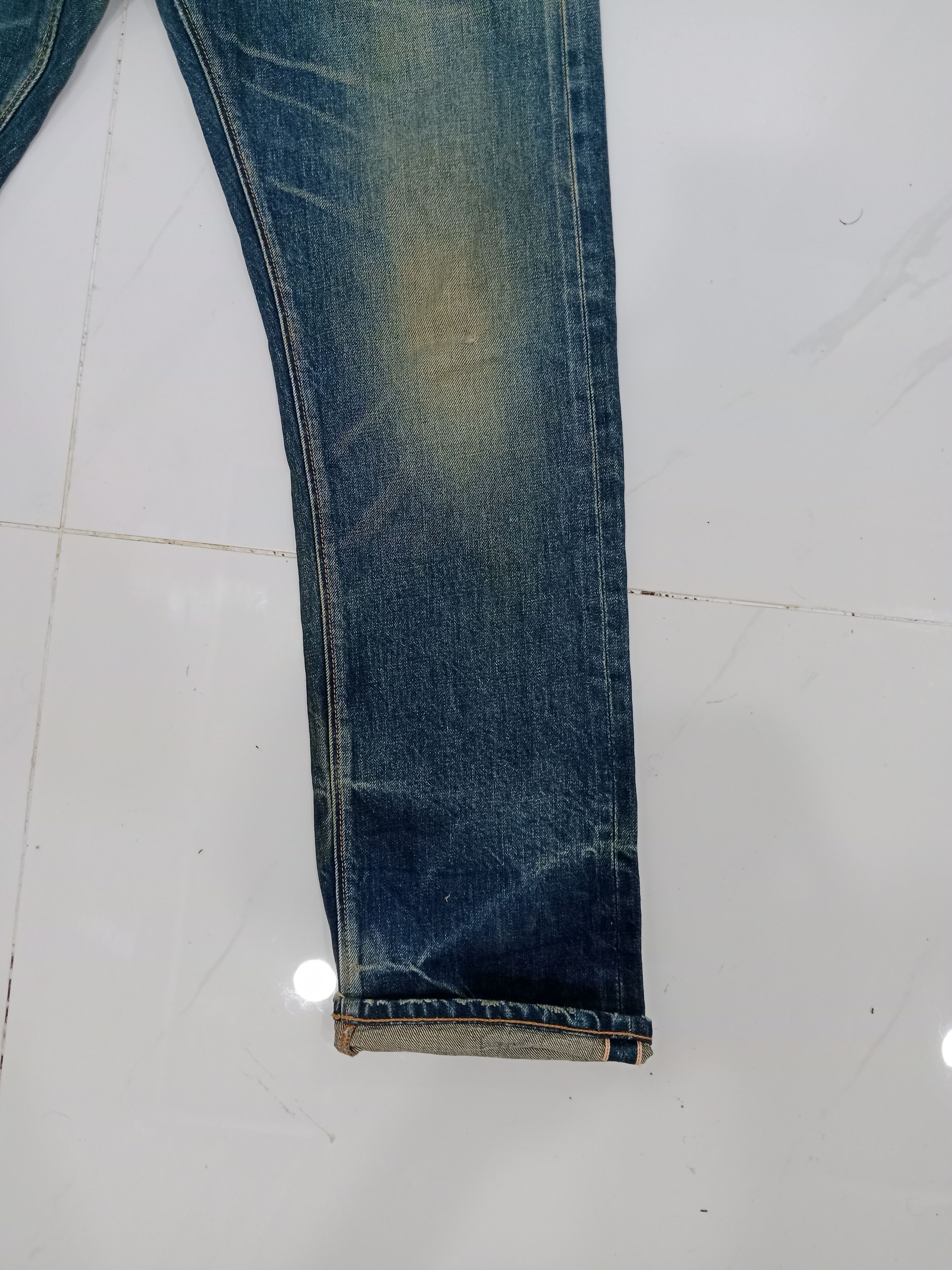 Vintage Vintage MYNT Denim Selvedge Distressed Jeans Made in Usa Size US 32 / EU 48 - 6 Thumbnail