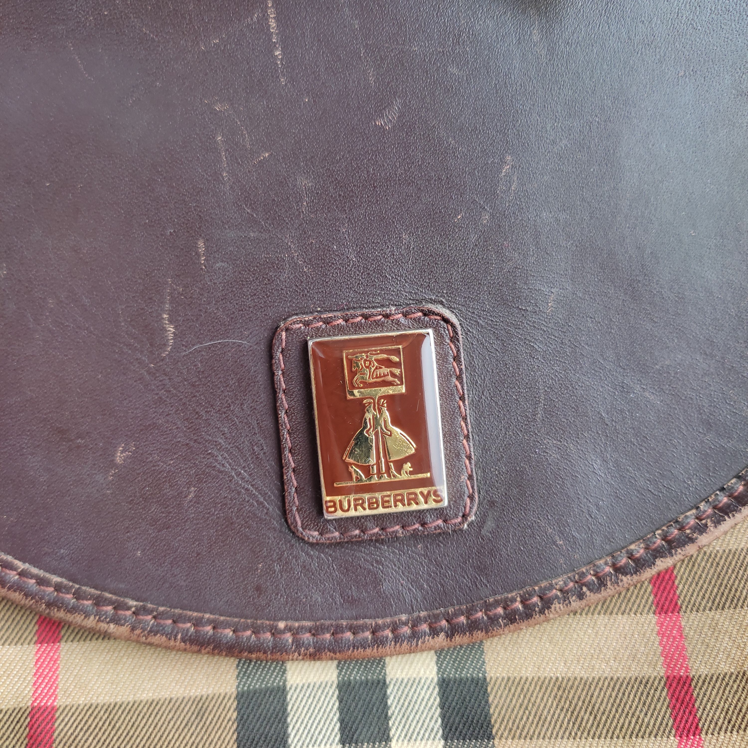Burberry × Vintage Burberrys vintage crossbody bags nova check Size ONE SIZE - 4 Thumbnail