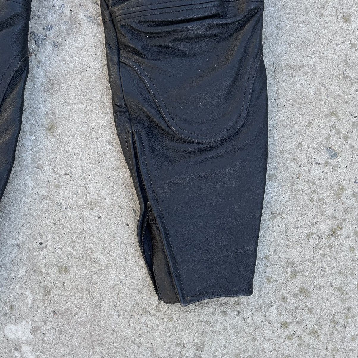 Leather × Vintage Vintage Leather Pants Polo Moto 90s Y2K Style USA Size US 34 / EU 50 - 4 Thumbnail