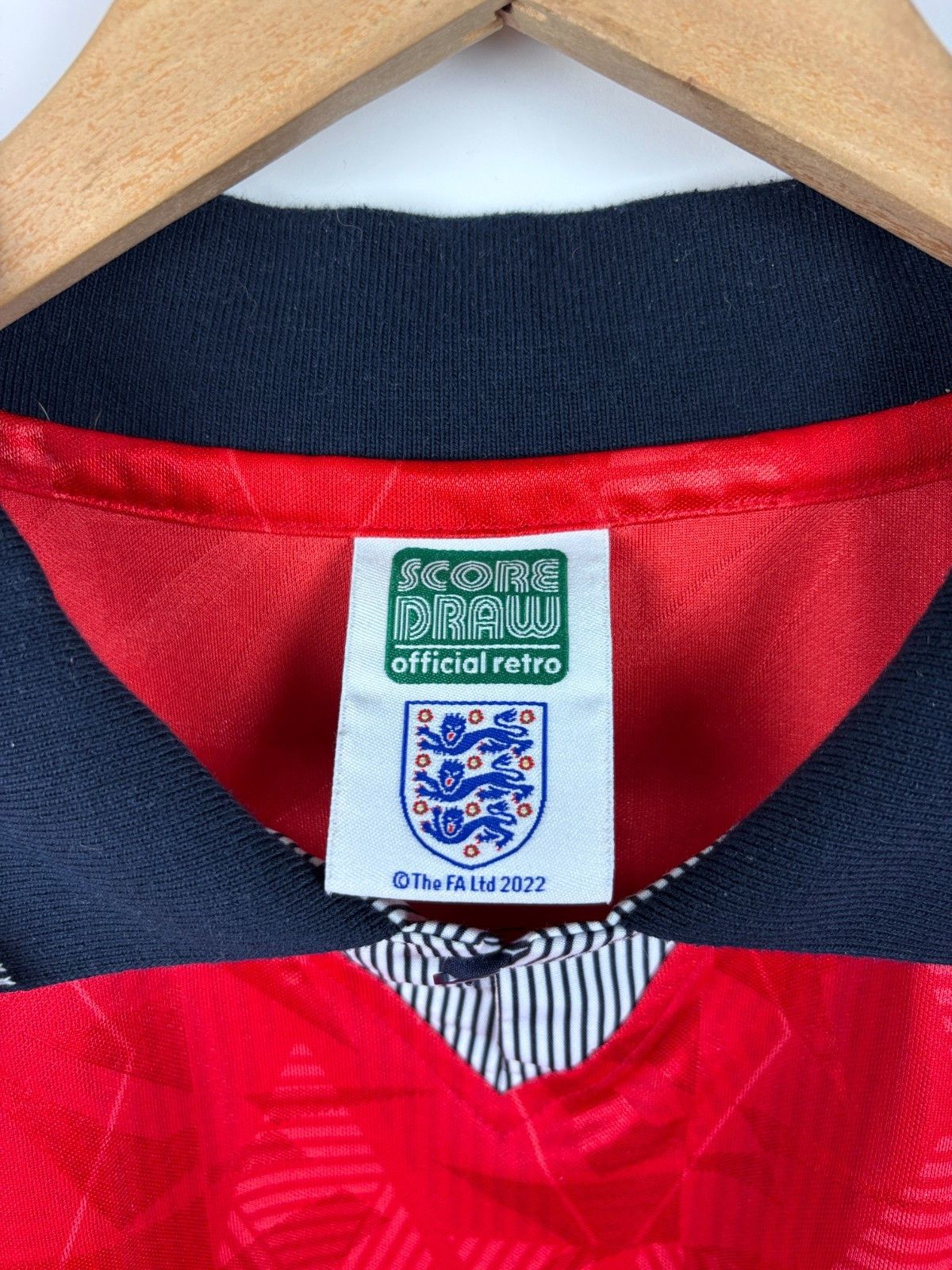 Other Score Draw England 1990-92 Away Football Jersey Reissue XL Size US XL / EU 56 / 4 - 5 Thumbnail