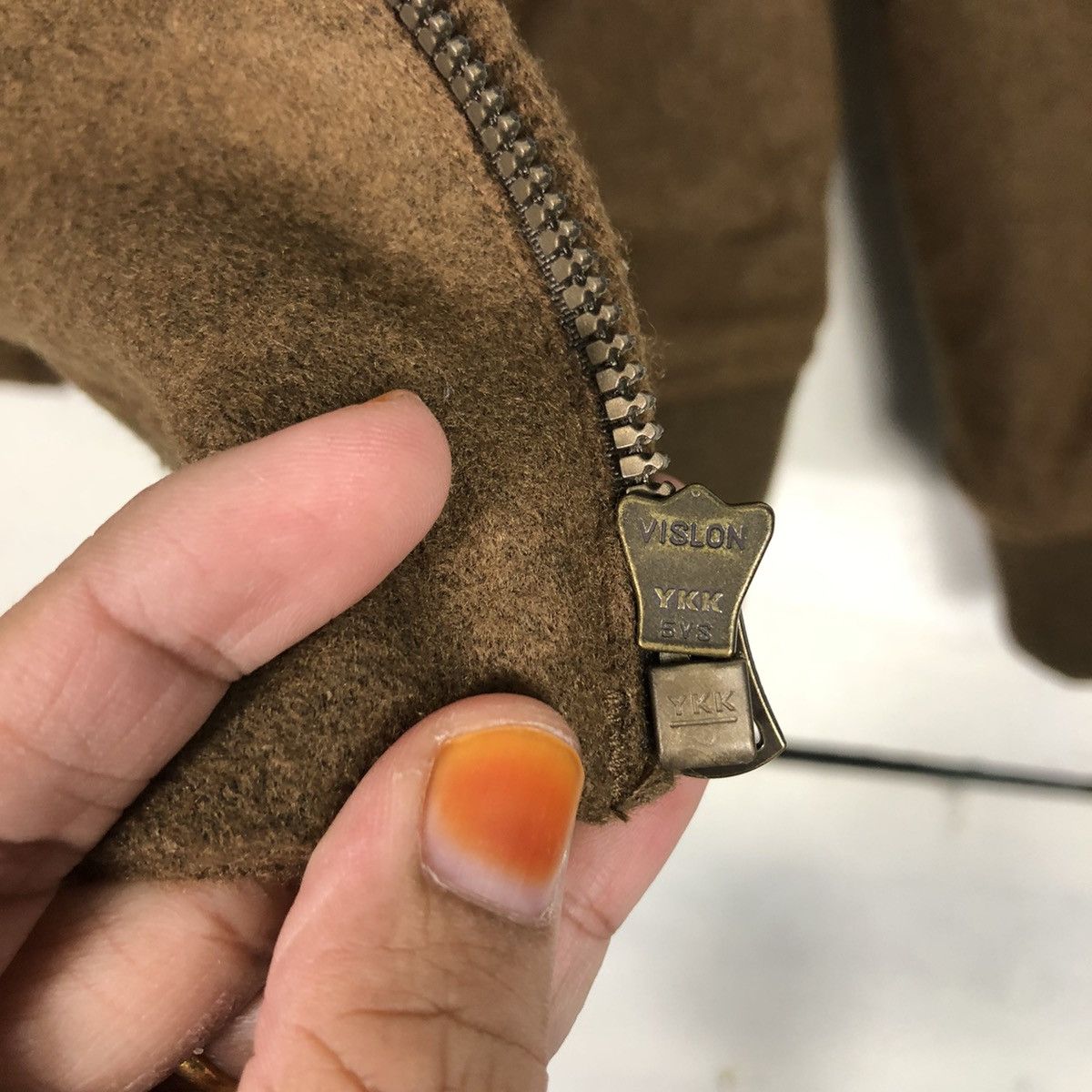 Japanese Brand 📌Rich Brown Vintage Wool Bomber Jacket Uniqlo Issey Miyake Size US M / EU 48-50 / 2 - 18 Thumbnail