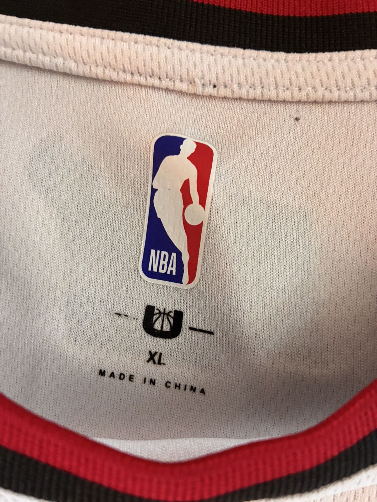 NBA NBA Miami Hear Jersey Size US L / EU 52-54 / 3 - 5 Thumbnail