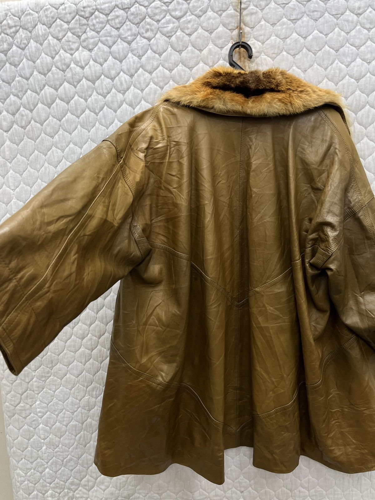 Loewe 🔥🔥🔥ARCHIVE LOEWE LEATHER COAT WITH FUR Size M / US 6-8 / IT 42-44 - 16 Thumbnail