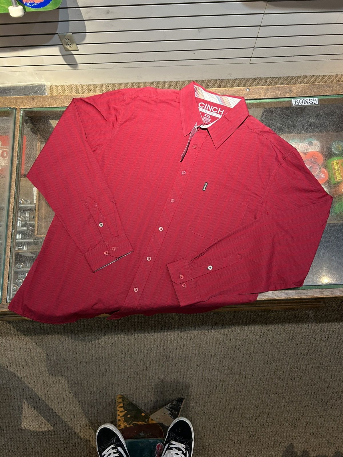 CINCH CINCH Long Sleeve Button Down Size US XXL / EU 58 / 5 - 1 Thumbnail