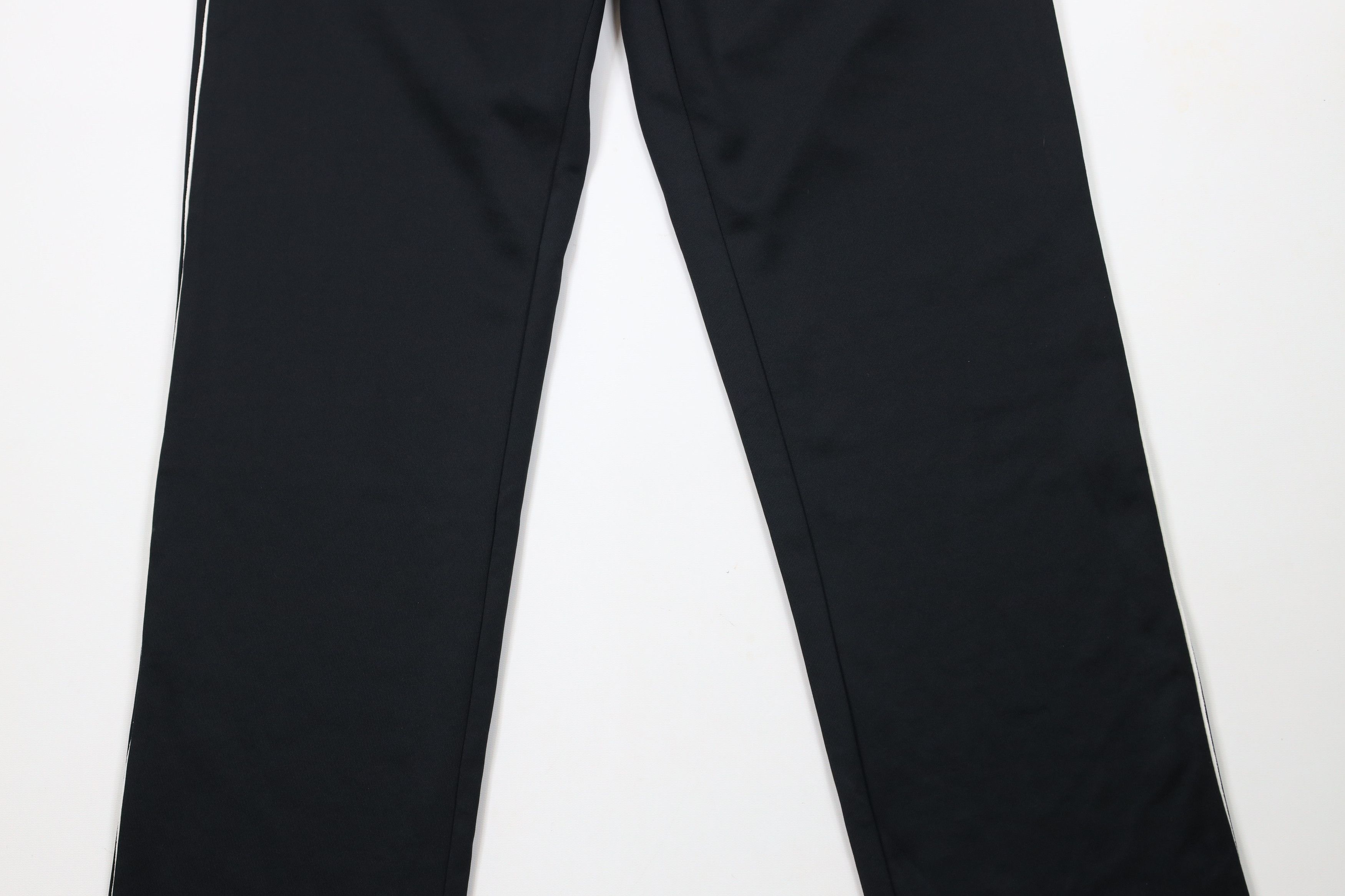 Nike × Vintage Vintage Nike Scott Mini Swoosh Wide Leg Sweatpants Black Size US 34 / EU 50 - 3 Thumbnail