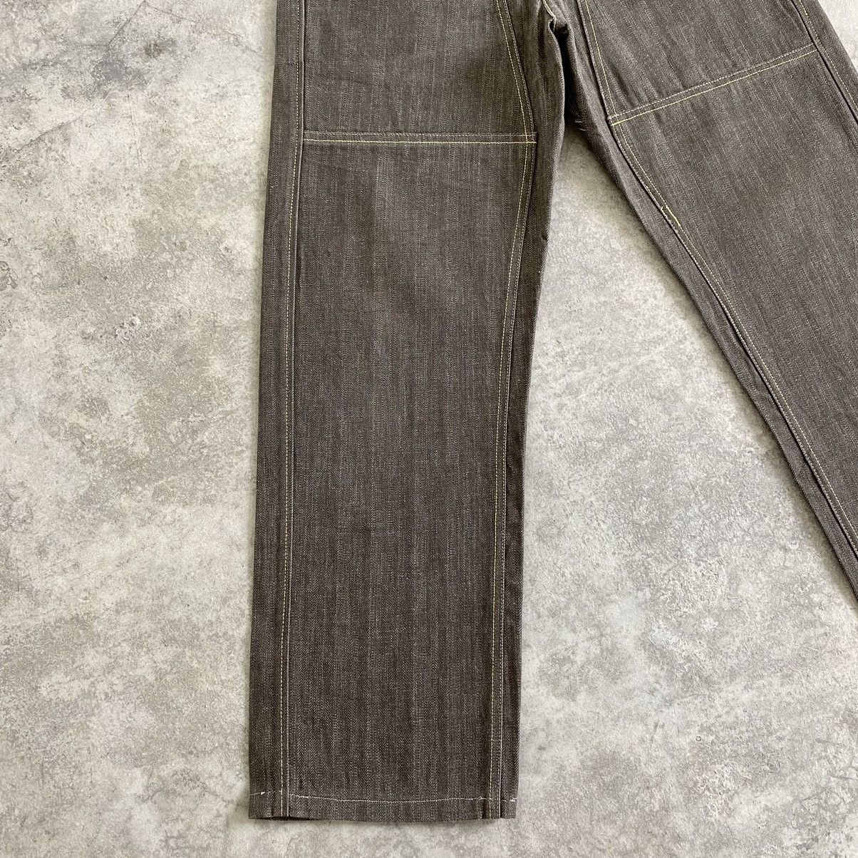 Japanese Brand Vintage Bivouac Japan Double knee HBT Workwear Denim Size US 32 / EU 48 - 5 Thumbnail