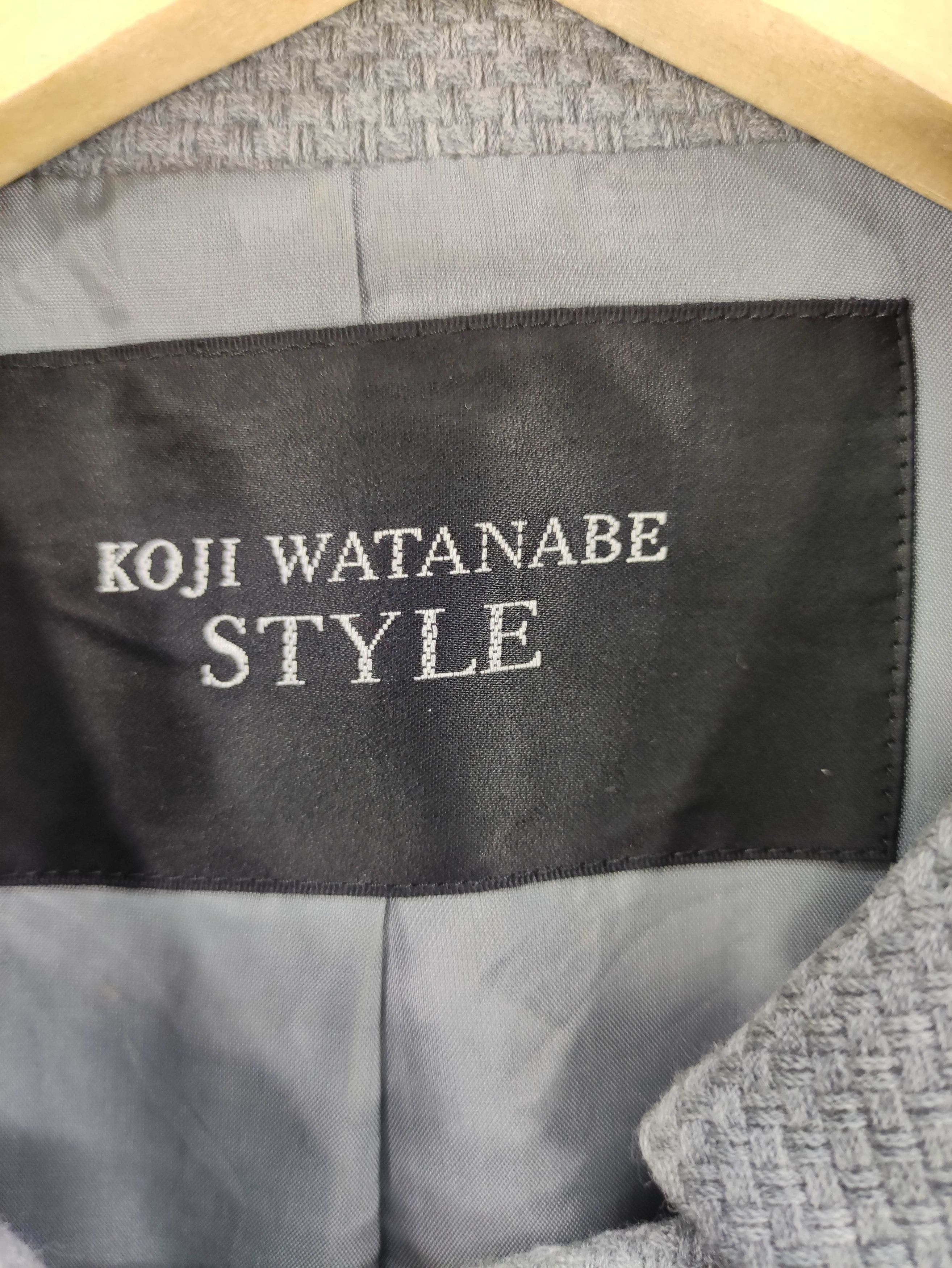 Japanese Brand Vintage Koji Watanabe Style Wool Jacket Size XS / US 0-2 / IT 36-38 - 7 Thumbnail