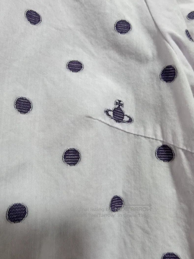 Vivienne Westwood Vivienne Westwood Purple short-sleeved shirt Size S / US 4 / IT 40 - 3 Thumbnail
