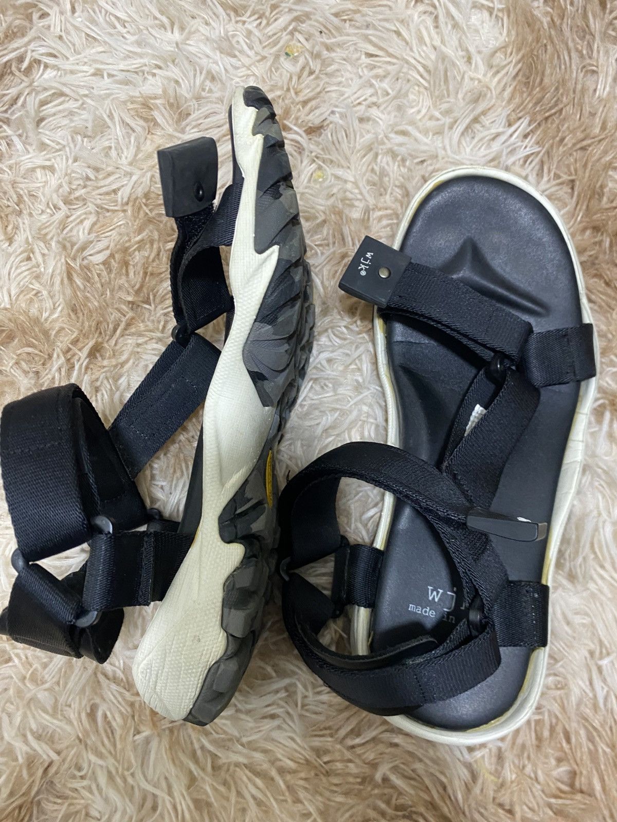 wjk k wjk® Vibram Sandals – Made in Japan, EU 41, Tech‑Outdoor Size US 7 / EU 40 - 3 Thumbnail