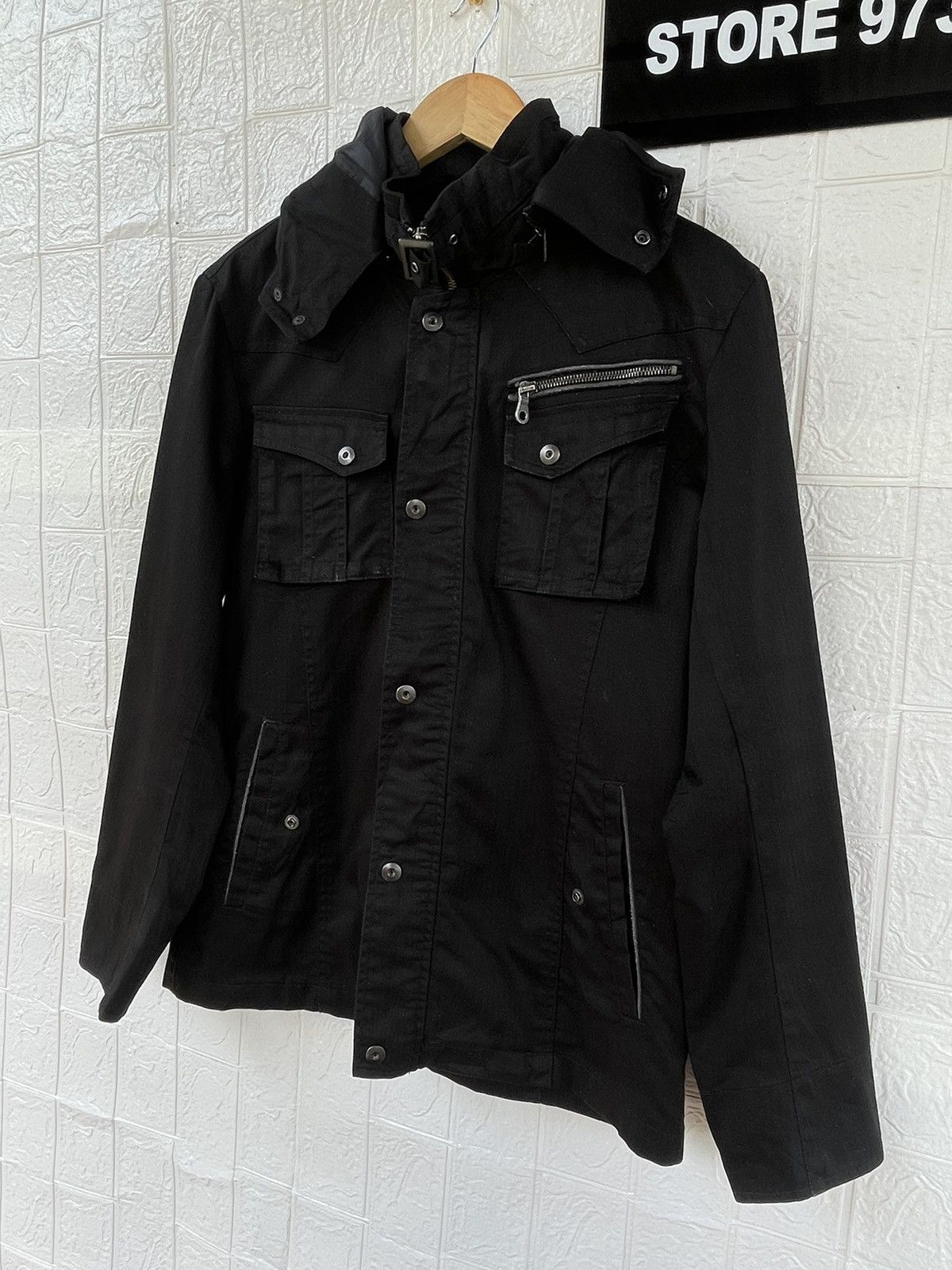 Japanese Brand Japanese Brand Mossino Hoodie Jacket Size US L / EU 52-54 / 3 - 3 Thumbnail