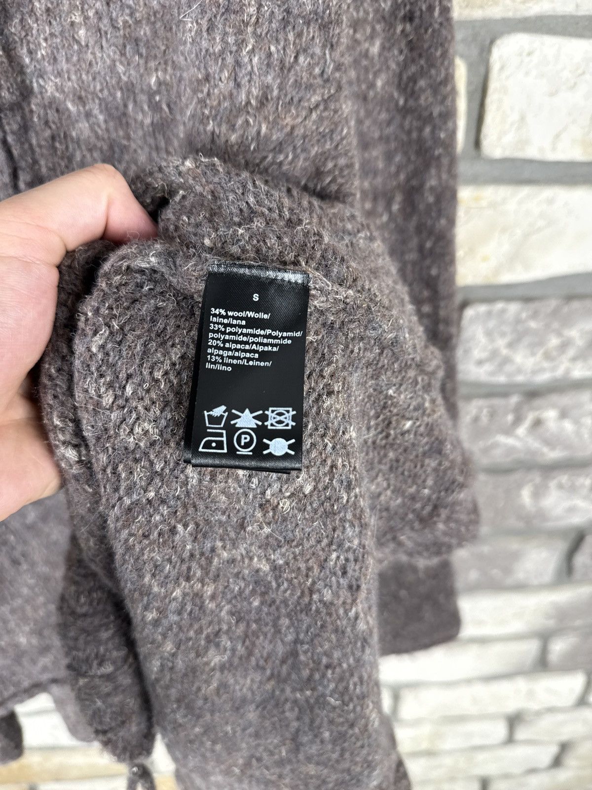 Rundholz Very rare avant gardę sweater zip Rundholz Size S / US 4 / IT 40 - 7 Thumbnail