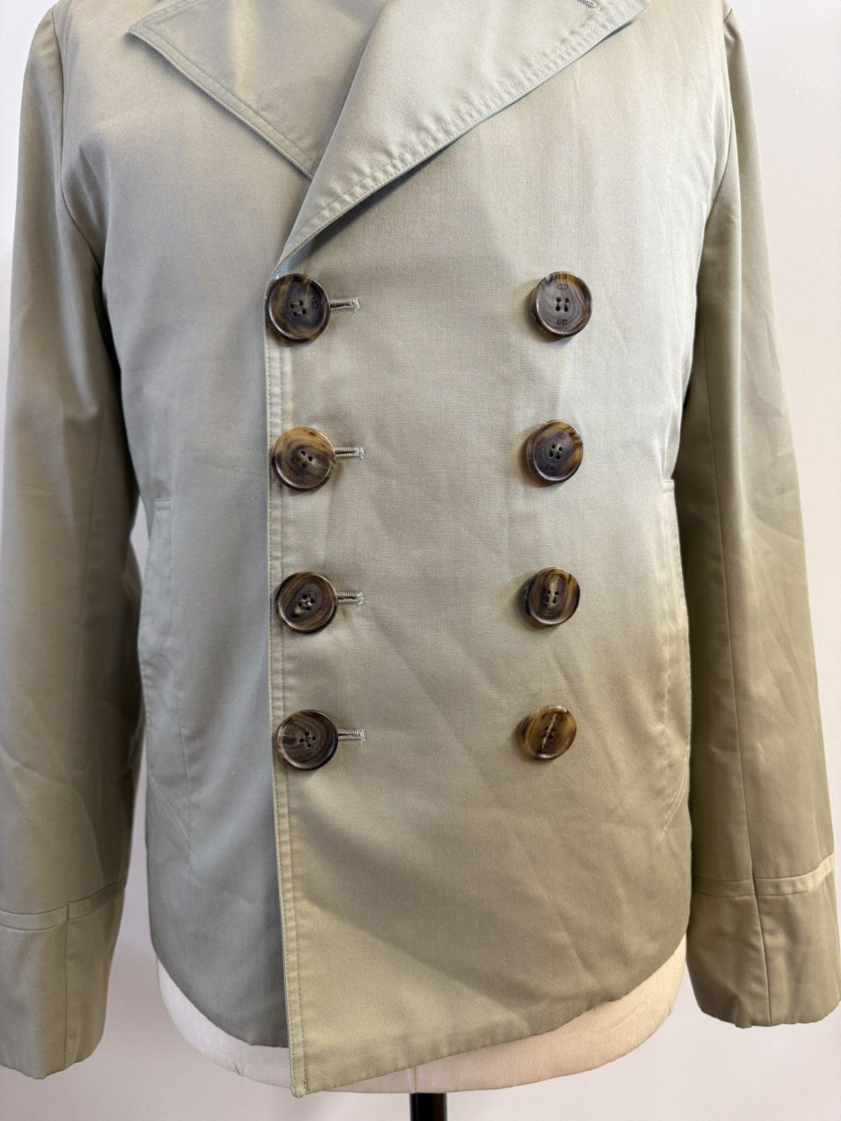 Dior Dior Homme by Hedi Slimane SS07 Double-Breasted Trench Coat Size US L / EU 52-54 / 3 - 9 Thumbnail