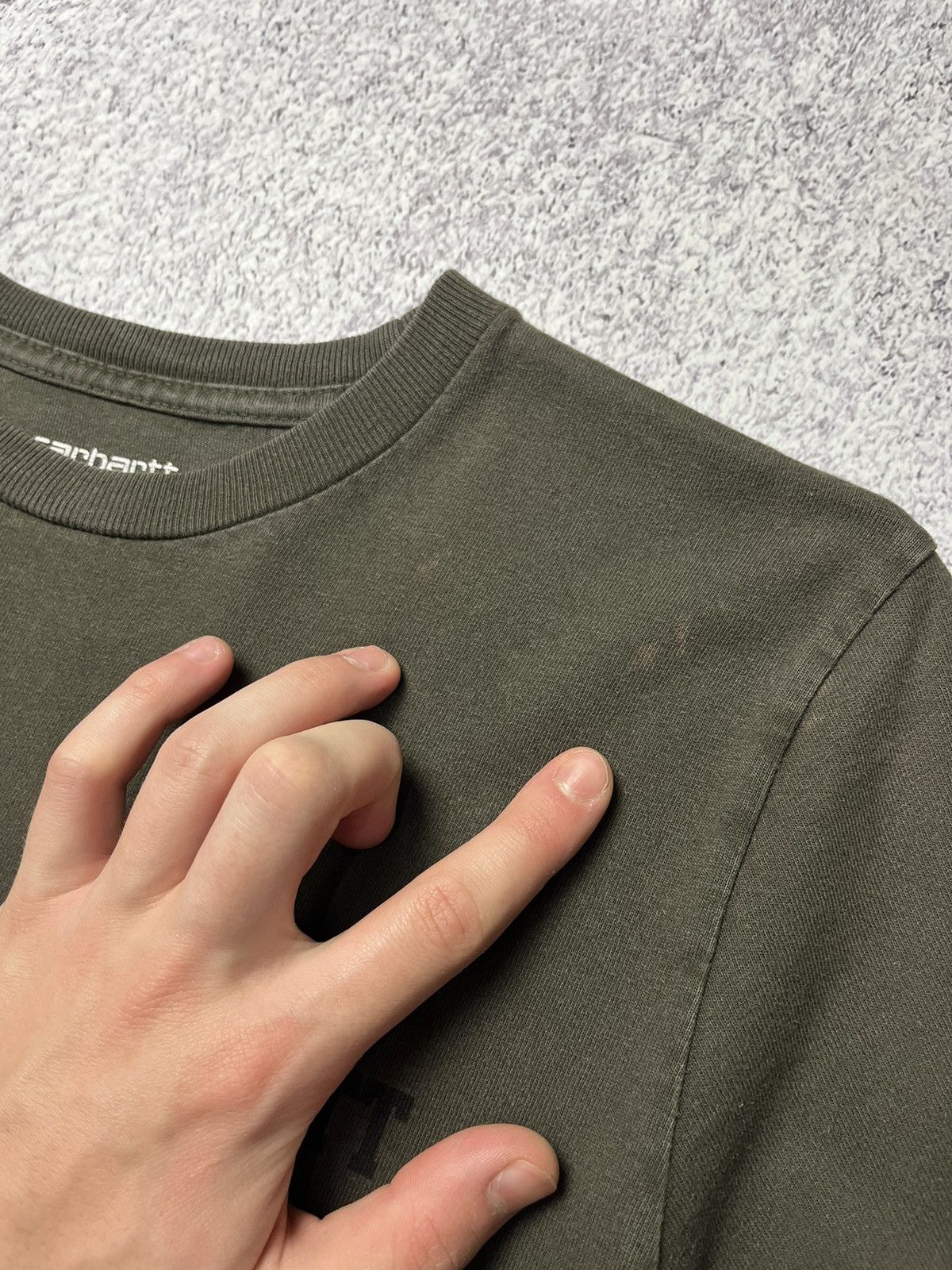 Carhartt Vintage Carhartt Distressed T-shirts Streetwear Y2K Size US S / EU 44-46 / 1 - 6 Thumbnail
