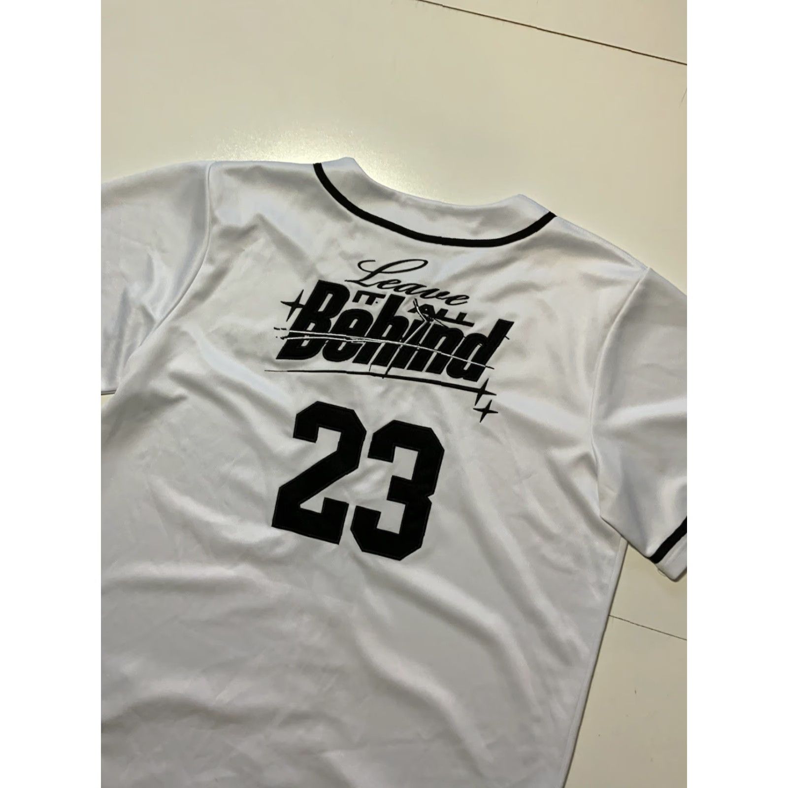 Vintage Breakaway Festival EDM Electronic Leave It All Behind 2023 Baseball Jersey White XL Mens Jersey Size US XL / EU 56 / 4 - 4 Thumbnail