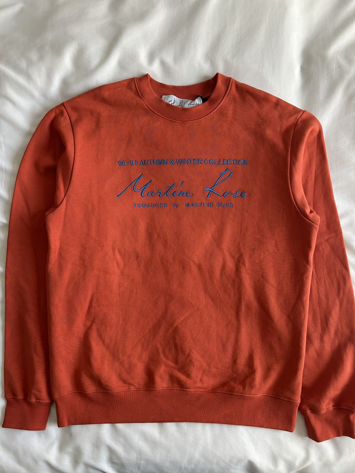 Martin Rose Classic Crewneck Orange Portugal