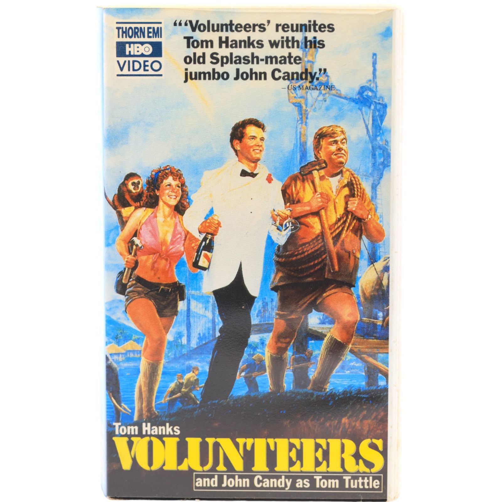 Other Tom Hanks Volunteers 1985 Thorn EMI HBO Movie | VHS Tape Size ONE SIZE - 1 Thumbnail