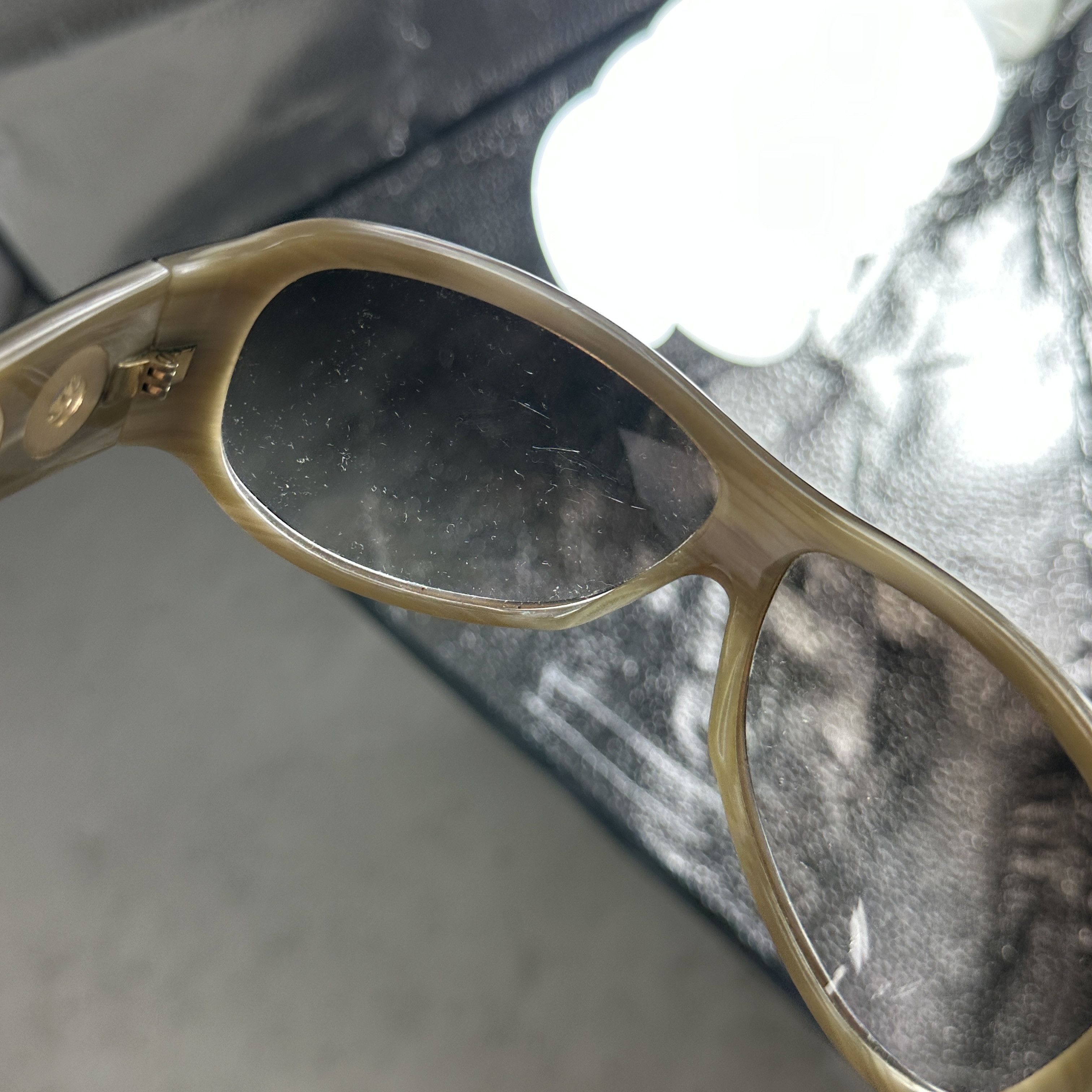Diesel × Vintage intage Diesel Cut Out Eyelets 00s Sunglasses Size ONE SIZE - 9 Thumbnail