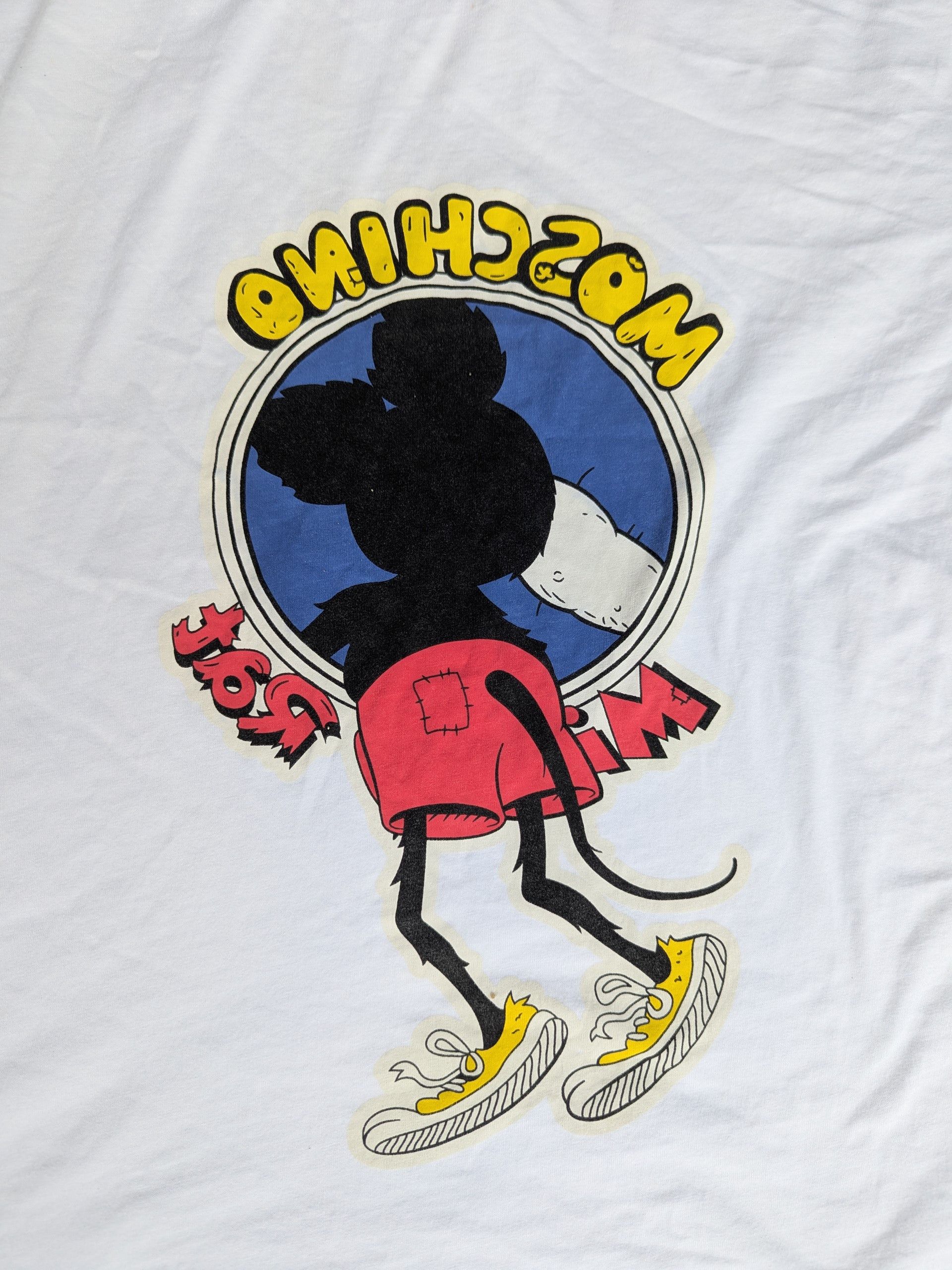 Designer × Moschino × Vintage Vintage Moschino Couture Mickey Rat Mirror Prints Size US M / EU 48-50 / 2 - 10 Thumbnail