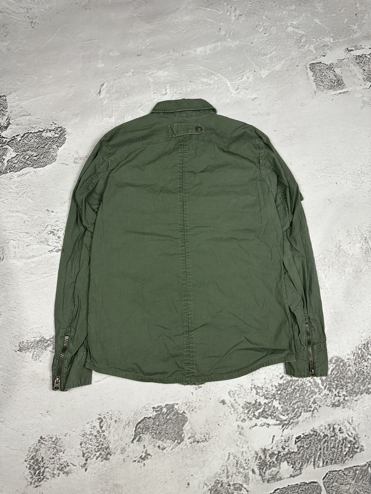 G-Star Vintage G Star RAW Officer Shirt Overshirt Jacket L/S Size US XL / EU 56 / 4 - 2 Thumbnail
