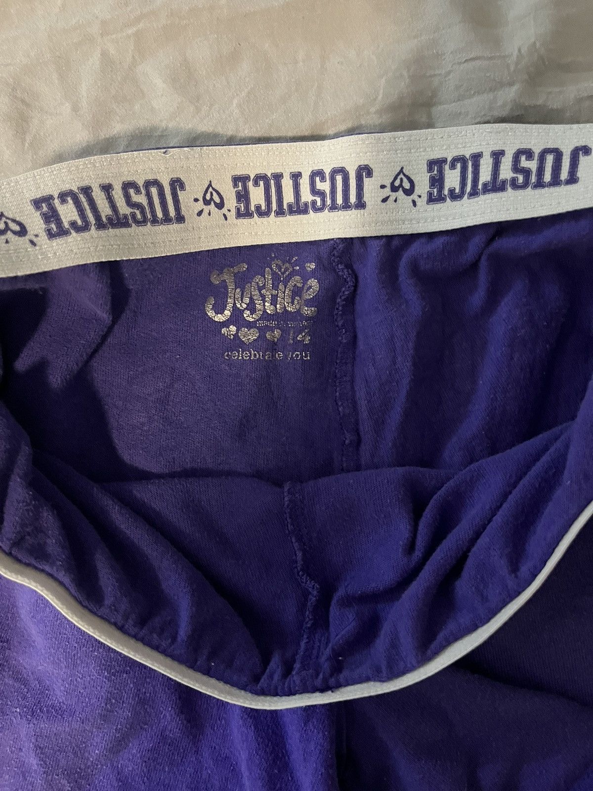 Vintage justice lounge shorts Size 26" / US 2 / IT 38 - 2 Thumbnail