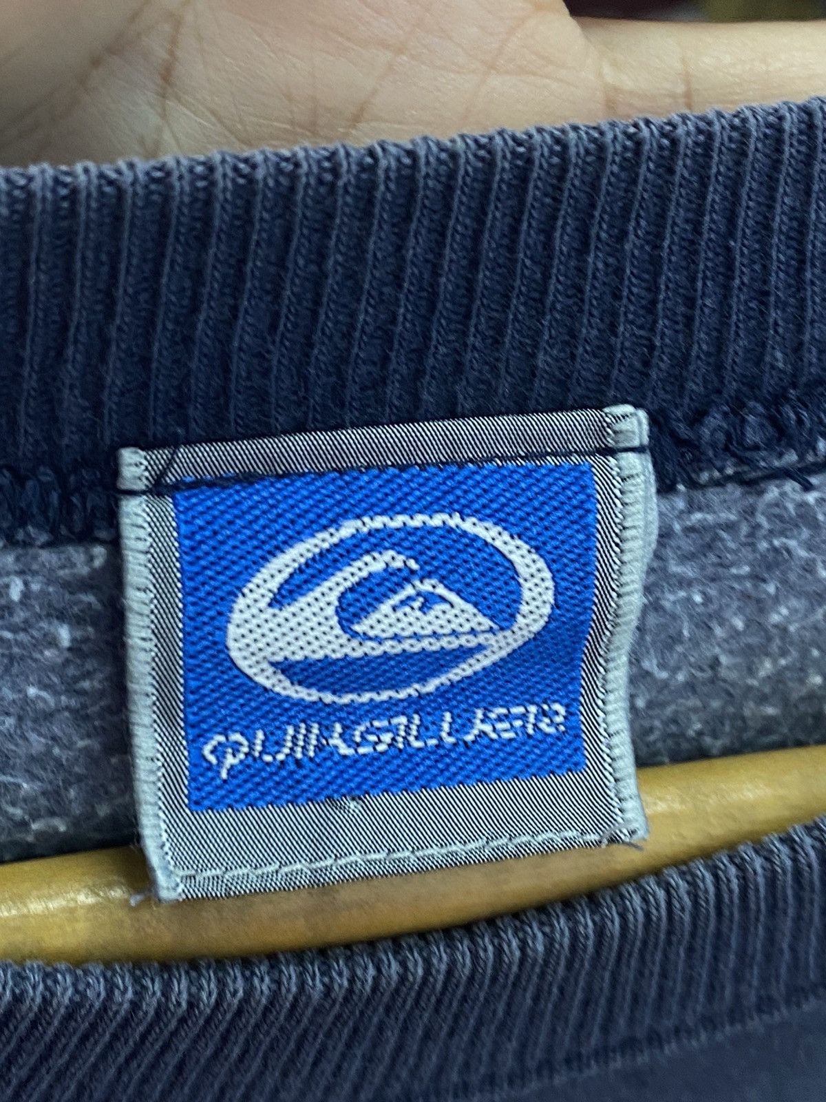 Quiksilver × Vintage Vintage Quiksilver big logo sweatshirt Size US L / EU 52-54 / 3 - 12 Thumbnail