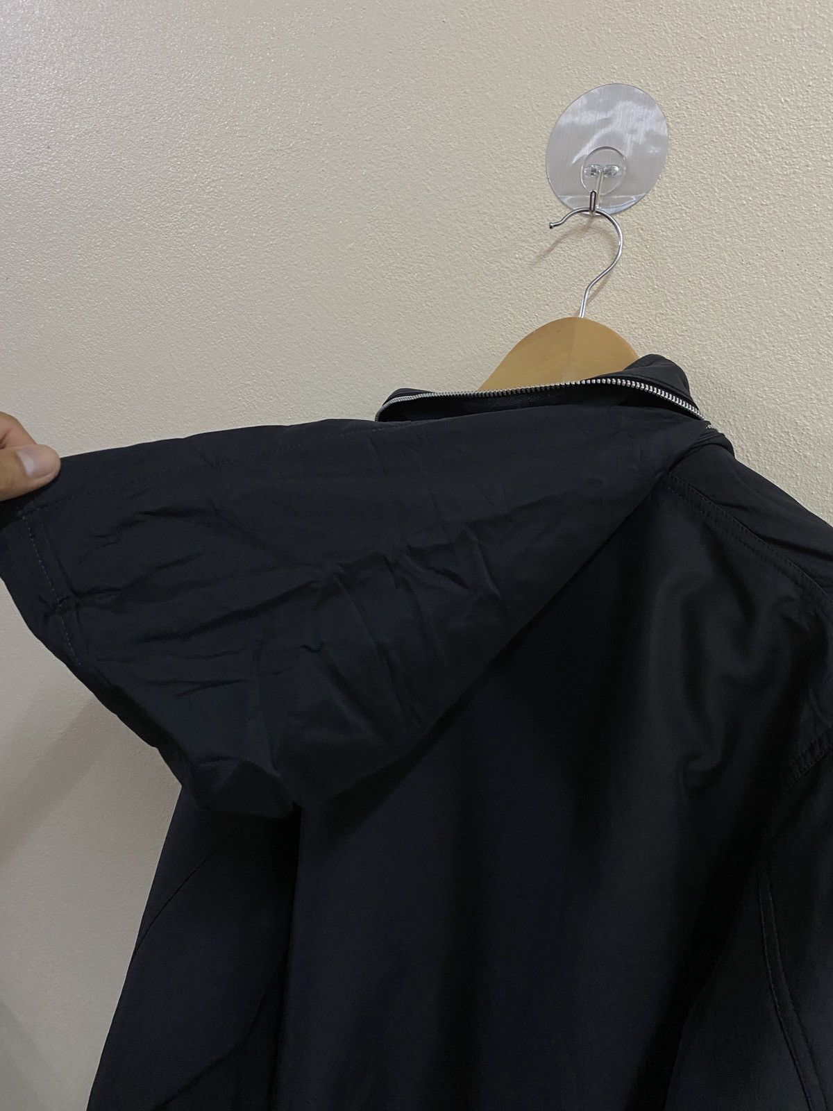 Valentino VINTAGE Valentino Sport Archival Hooded Jacket Black Size US L / EU 52-54 / 3 - 14 Thumbnail
