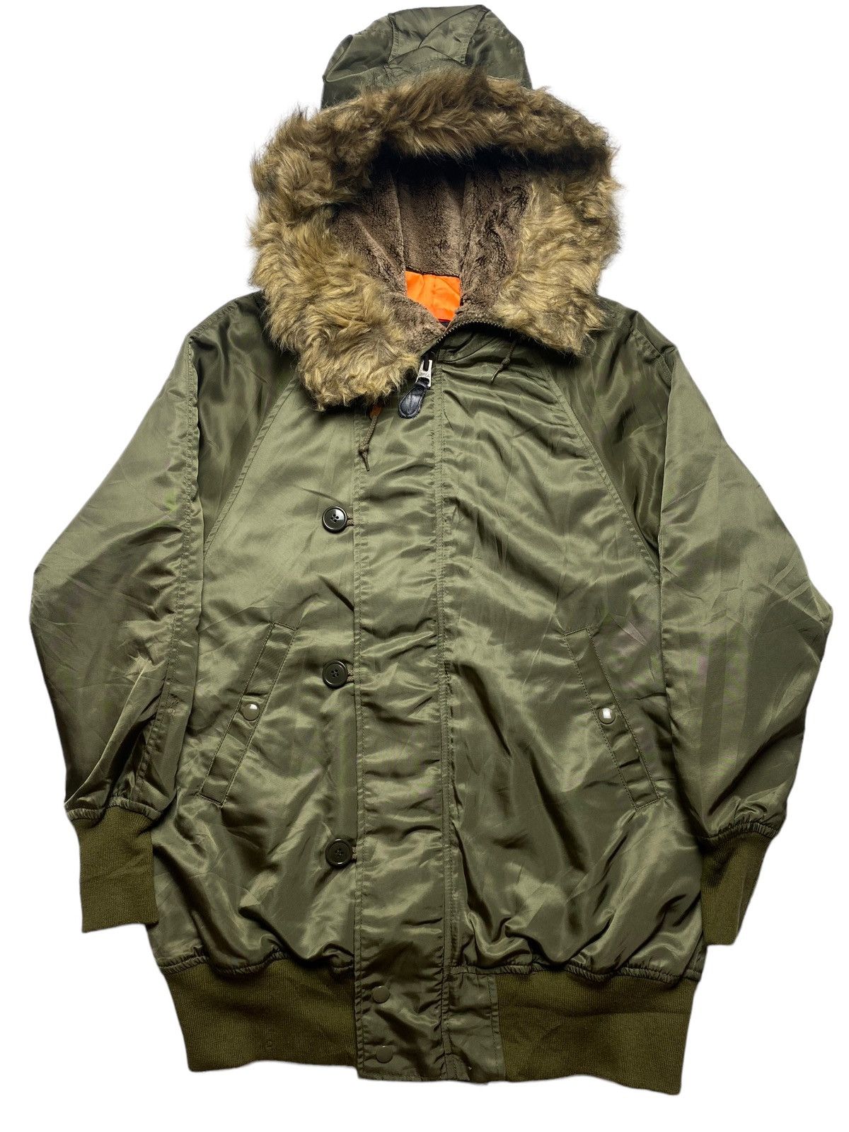Journal Standard 2000s Journal Standard - Fur Hoodie Jacket Size US M / EU 48-50 / 2 - 5 Thumbnail