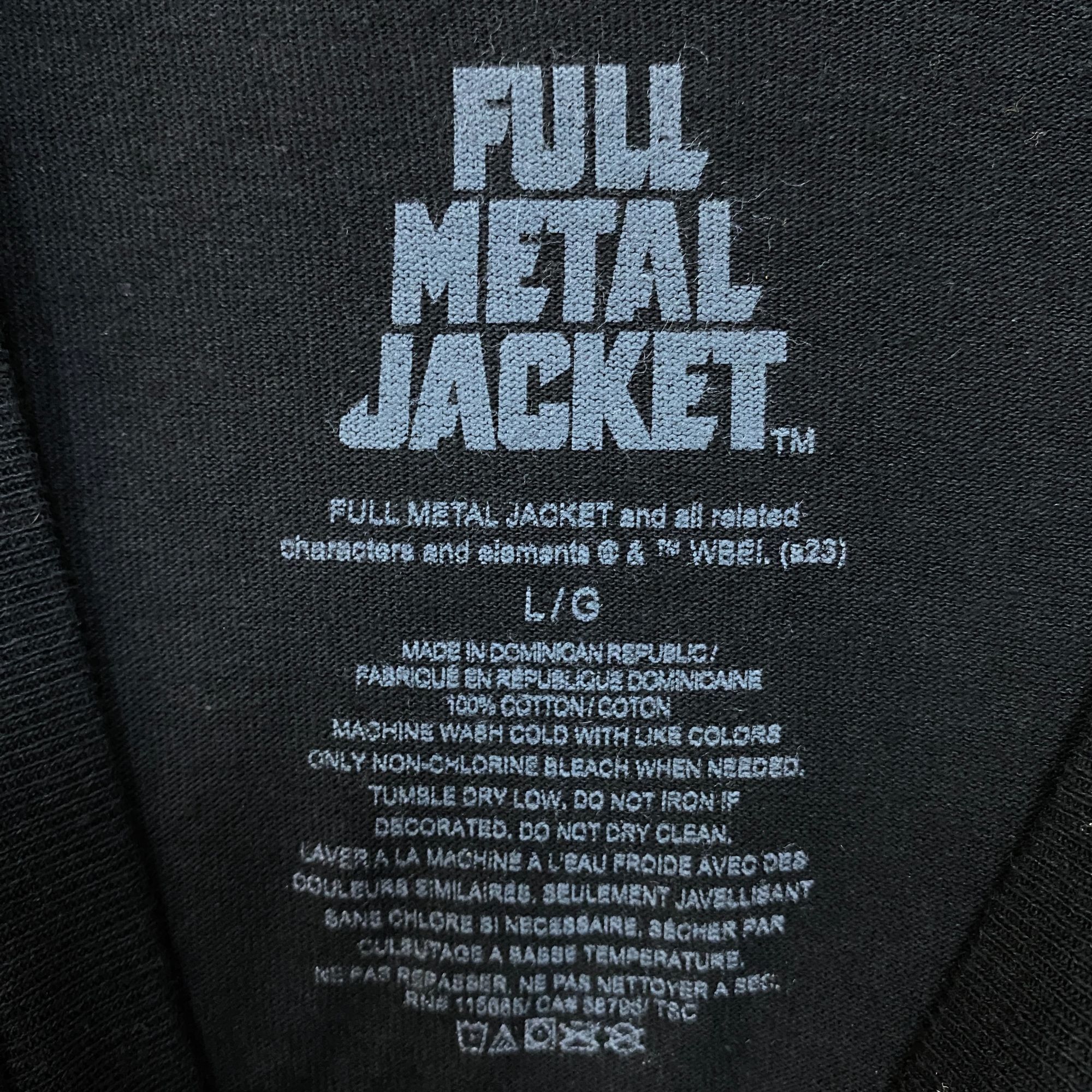 Other Full Metal Jacket Gunnery Sergeant Hartman Show Me Your War Size US L / EU 52-54 / 3 - 4 Thumbnail