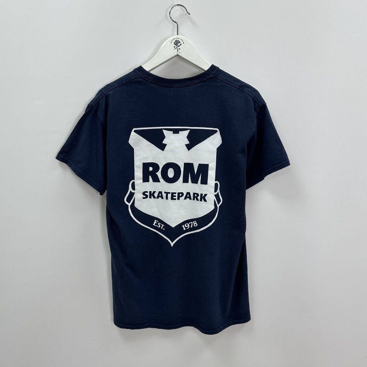Vintage Vintage 00s Rom Skatepark Skateboarding tee promo sk8 og Size US M / EU 48-50 / 2 - 1 Thumbnail