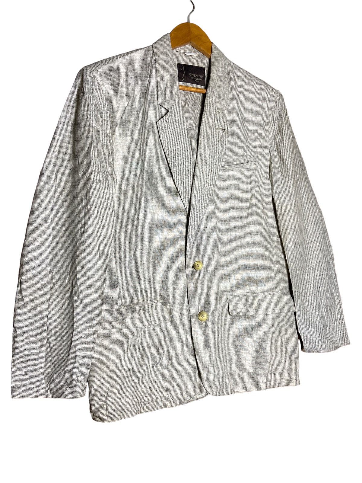 Givenchy × Vintage Vintage Givenchy Gentleman Paris Blazer Size 46R - 2 Thumbnail