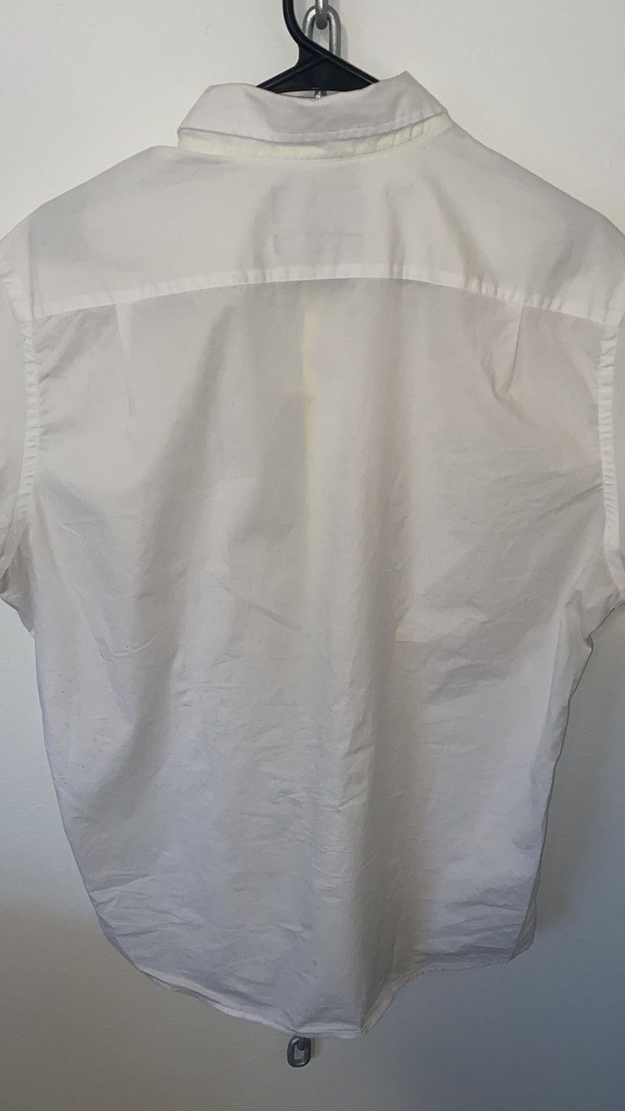 Designer × Polo Ralph Lauren × Psycho Bunny Psycho Bunny White Button Up Short Sleeve Size US L / EU 52-54 / 3 - 4 Thumbnail