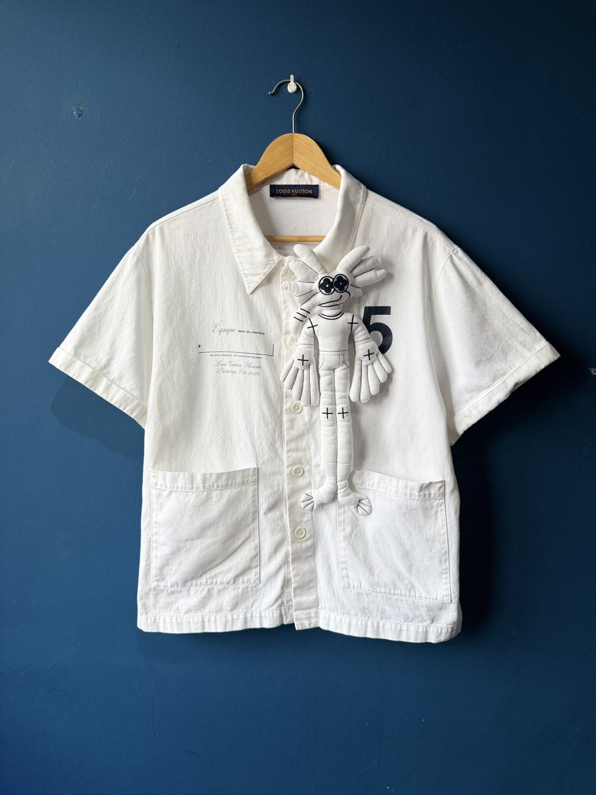 Louis Vuitton Louis Vuitton Puppet Button Shirt Size US L / EU 52-54 / 3 - 1 Thumbnail