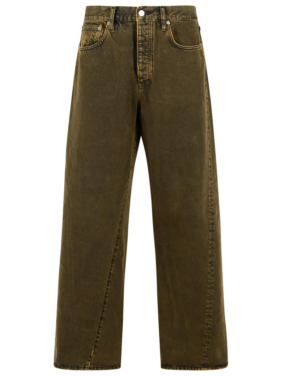 Sunflower Sunflower Wide Twist Jeans in Vintage Brown | Grailed
