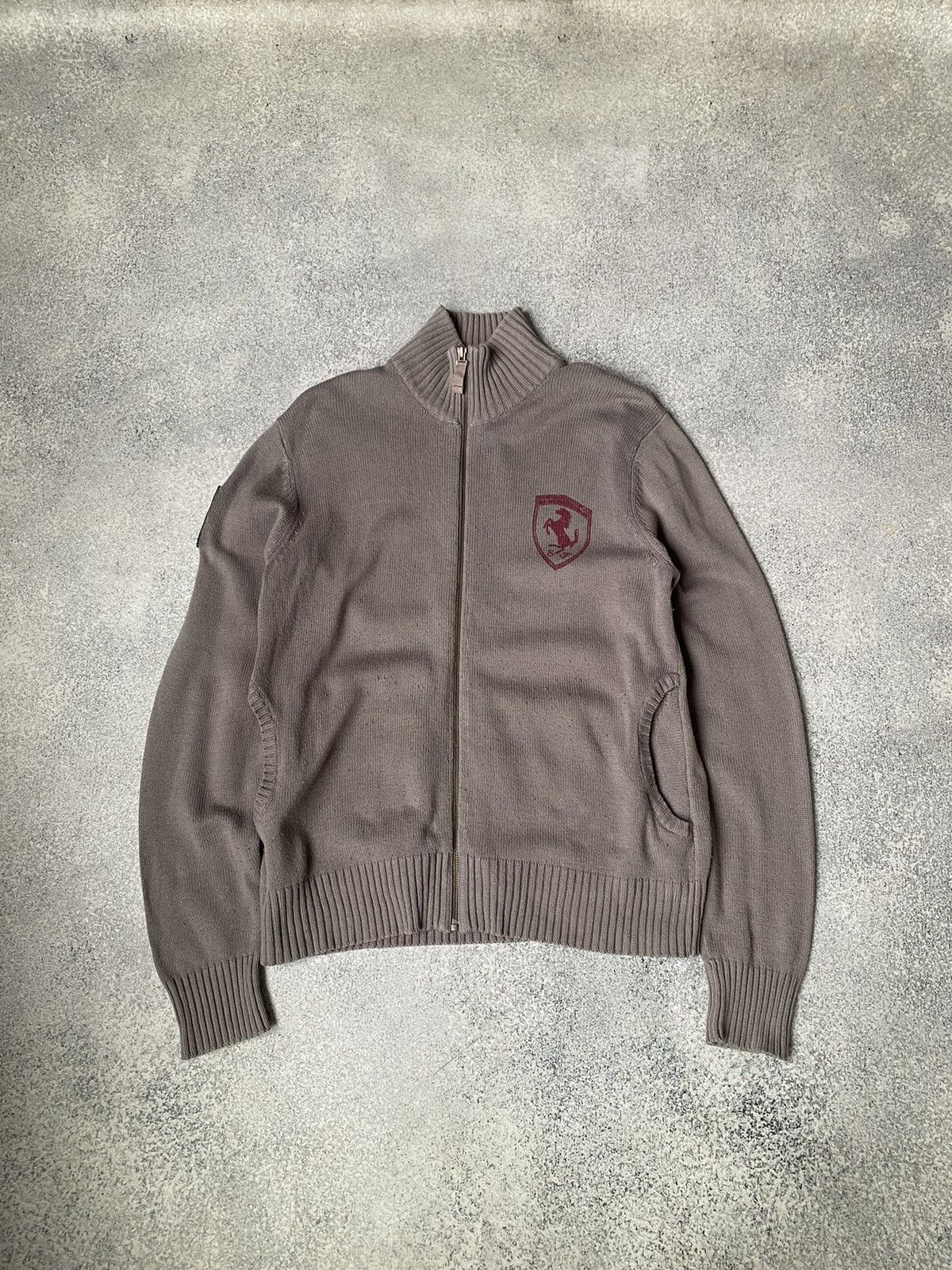 Ferrari × Vintage Vintage Puma Ferrari Racing Zip Sweater Size US M / EU 48-50 / 2 - 4 Thumbnail
