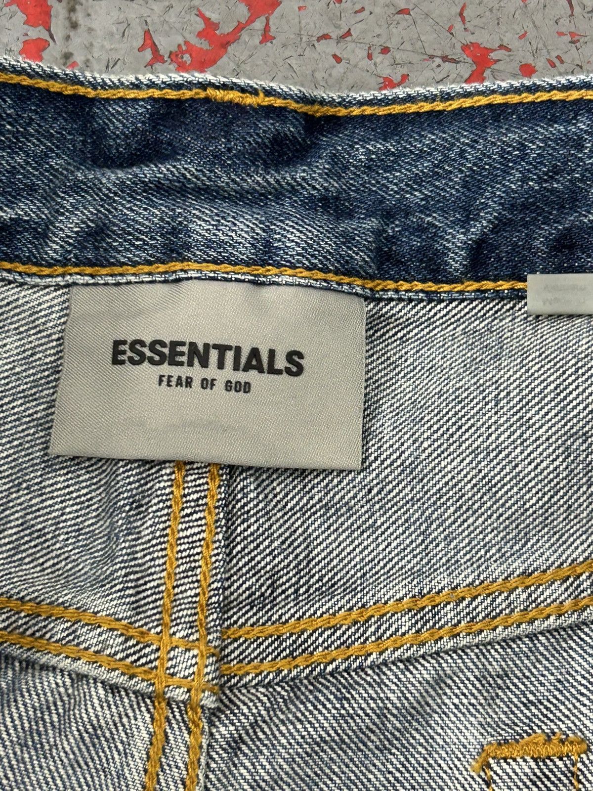 Essentials Fear of God Essentials “Dark Indigo” Jeans Size 34 NEW Size US 34 / EU 50 - 3 Thumbnail