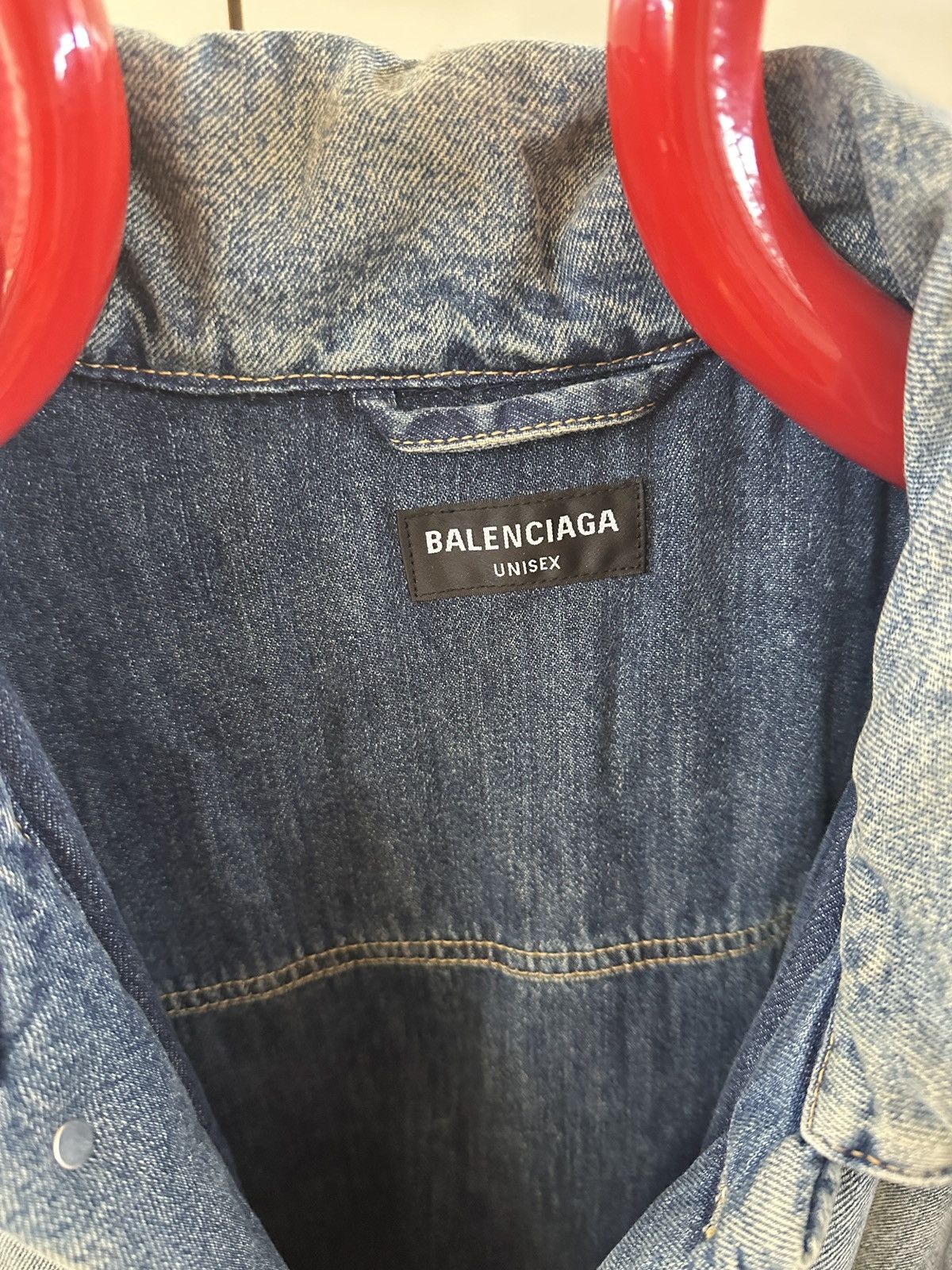 Balenciaga Balenciaga padded denim jacket Size US M / EU 48-50 / 2 - 2 Thumbnail
