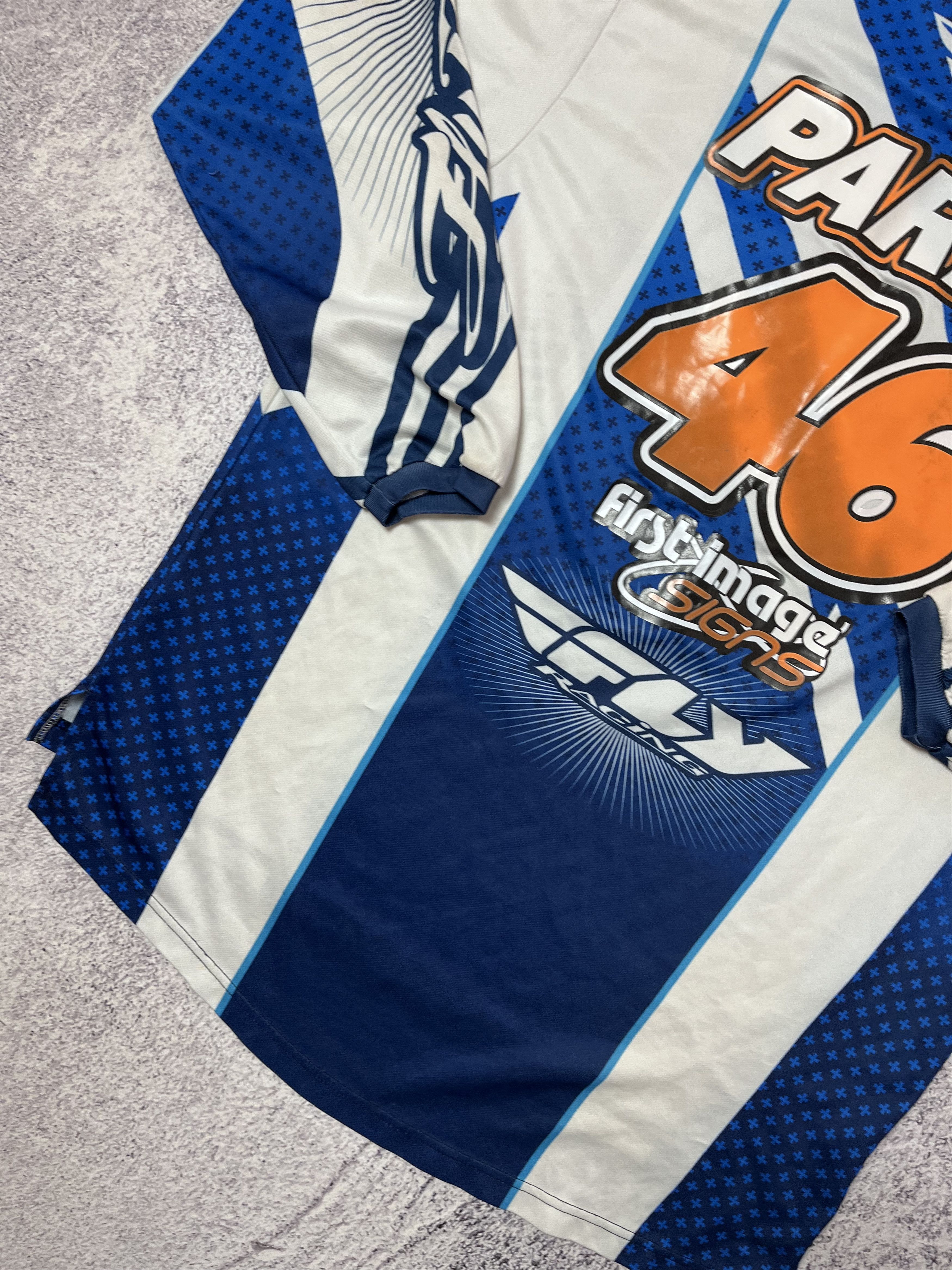Other Racer motorcycle racing Moto T-shirt jersey size L Parky #46 Size US L / EU 52-54 / 3 - 13 Thumbnail