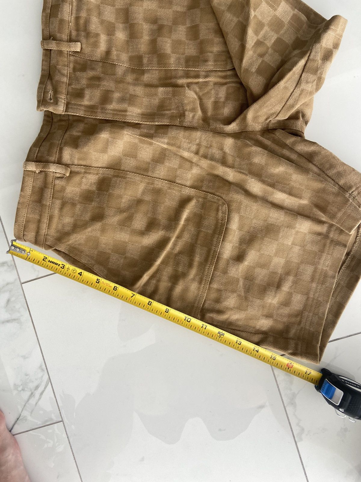 Mondaysuck Checkered Shorts Size US 32 / EU 48 - 3 Thumbnail