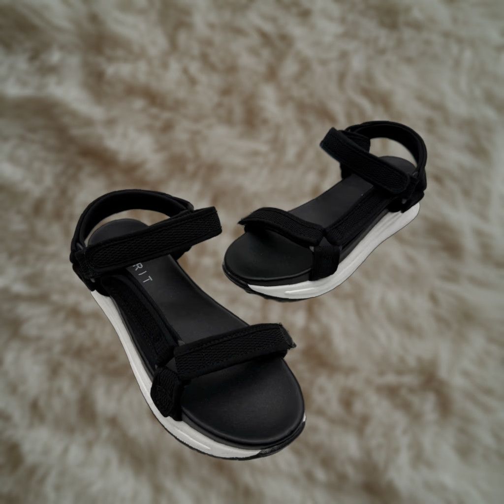 Esprit Esprit Y2K SABLE Black/ White Strappy Slingback Sandals Women Sz 7.5 Size US 8 / IT 38 - 1 Thumbnail