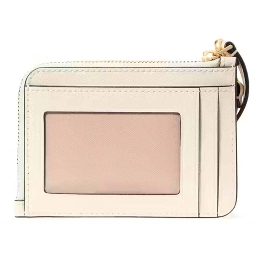 Kate Spade Kate Spade Madison Puffy Heart Card Holder Wristlet Meringue Size ONE SIZE - 4 Thumbnail
