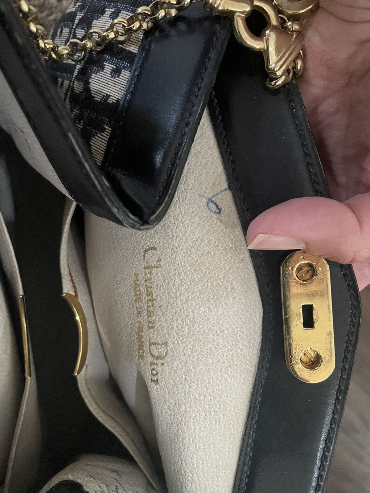 Dior Christian Dior Vintage Monogrammed Frame Shoulder Bag Size ONE SIZE - 5 Thumbnail