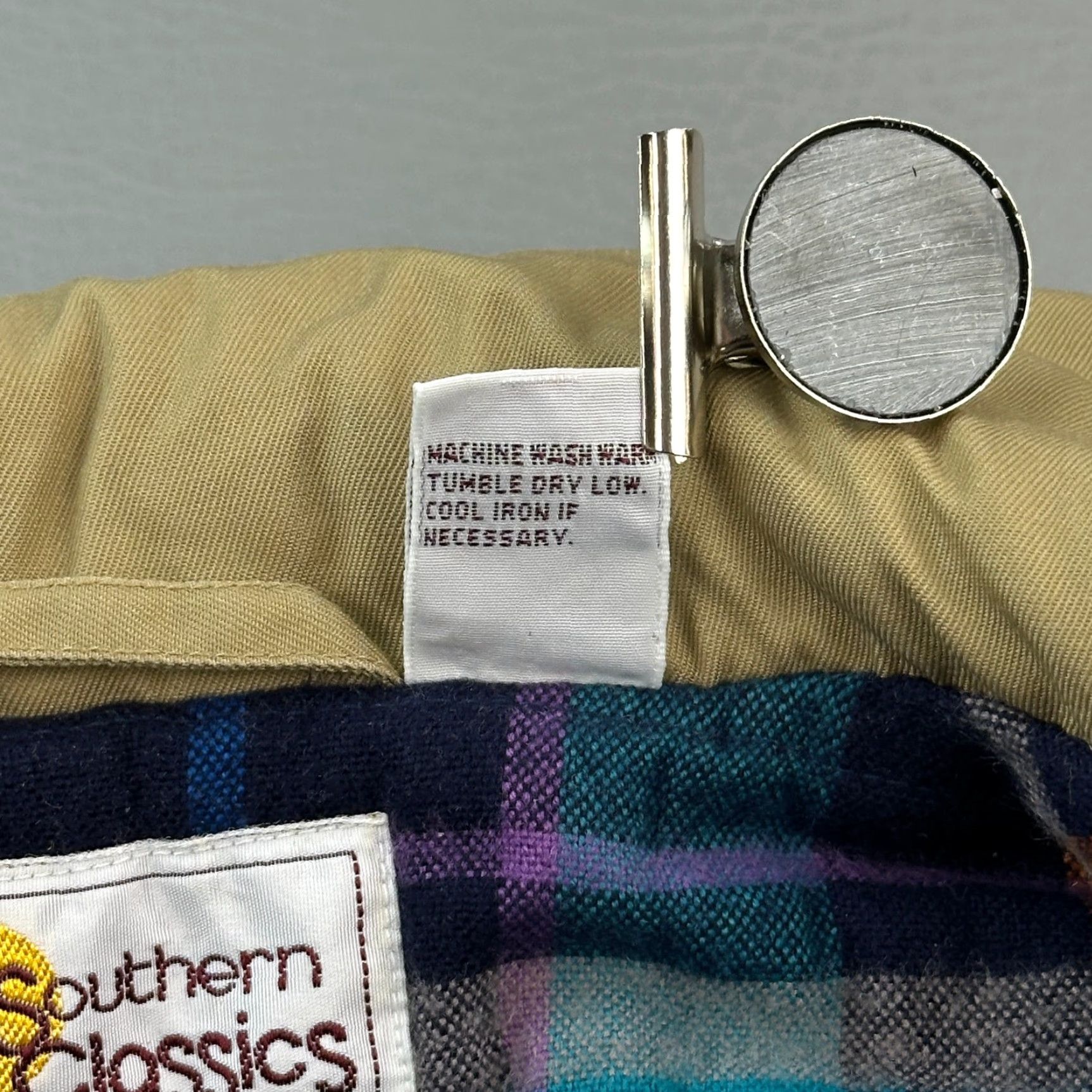 Vintage VINTAGE Southern Classics Vest Mens L Plaid Flannel Lined Hunting Outdoor Jacket Coat Size US L / EU 52-54 / 3 - 5 Thumbnail