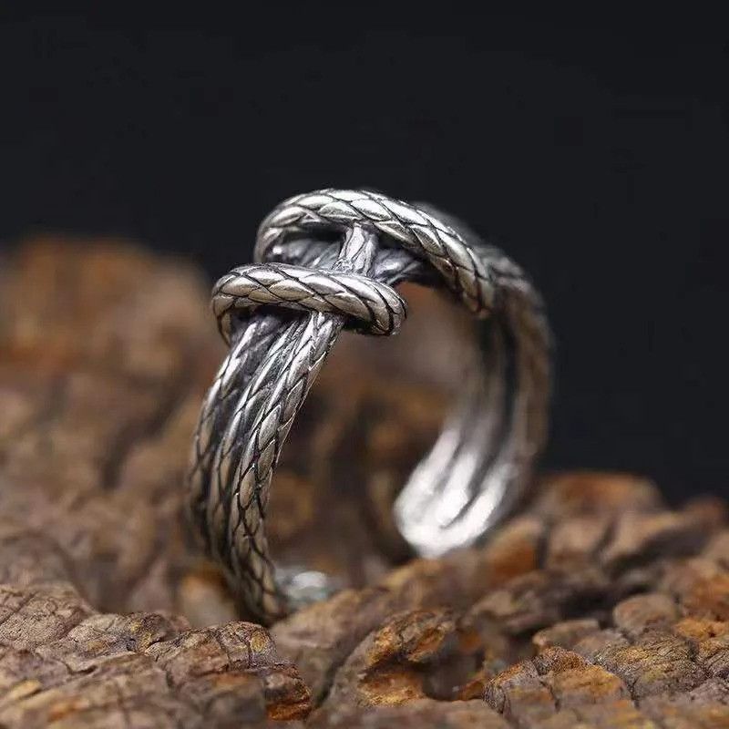Other Retro Woven Rope Ring Size ONE SIZE - 4 Thumbnail